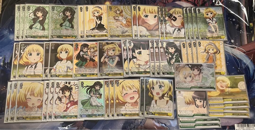 ヴァイスシュヴァルツ　ごちうさ　サイン　千夜　シャロ　デッキ