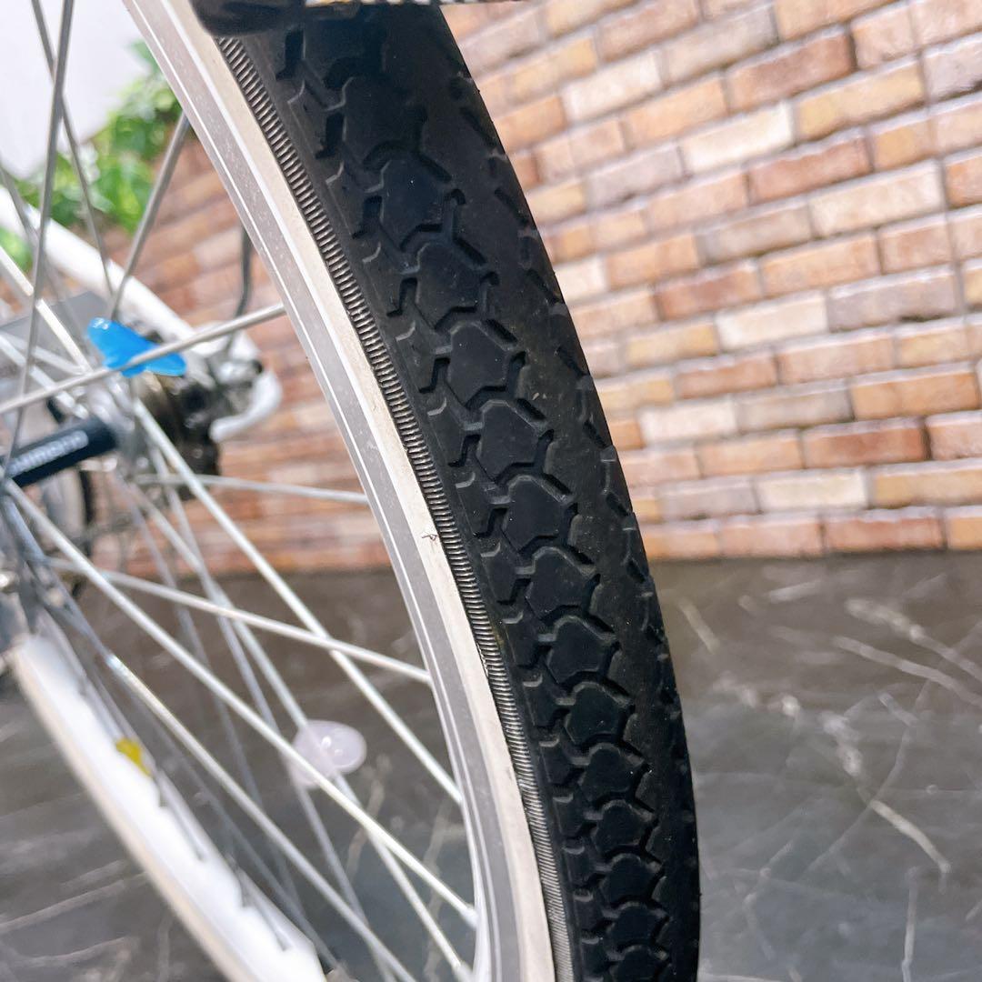 【12】子供用自転車 子供車 ホワイト 22インチ シングル