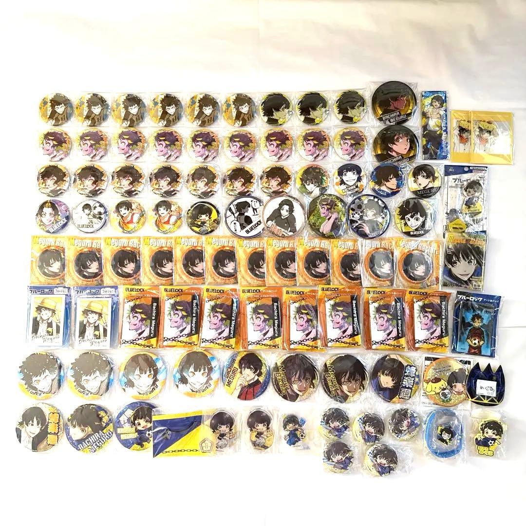 ブルーロック 蜂楽廻 缶バッジ アクスタ アクブロ カード など