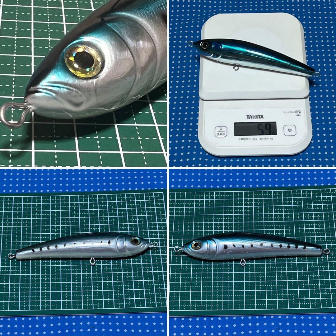 ハードルアーセット ／ポッパー／多色 ／海釣り用