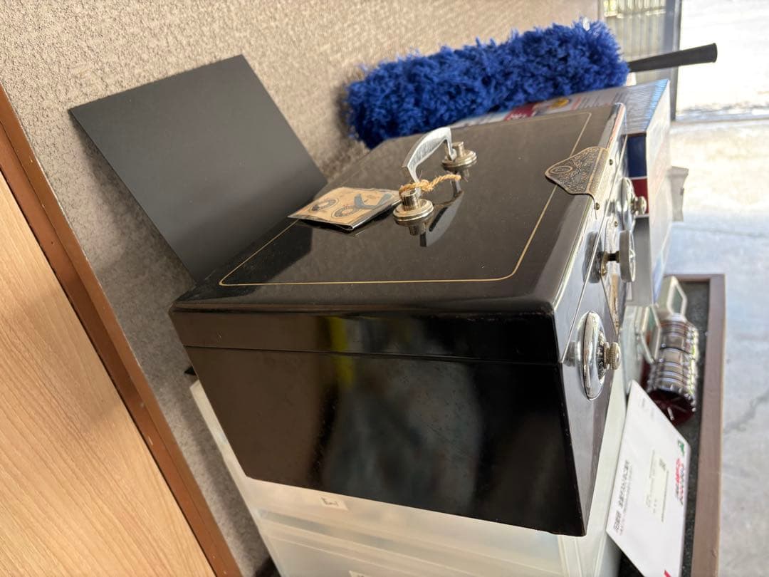 FUJITA キャッシュボックス ダイヤルロック付き