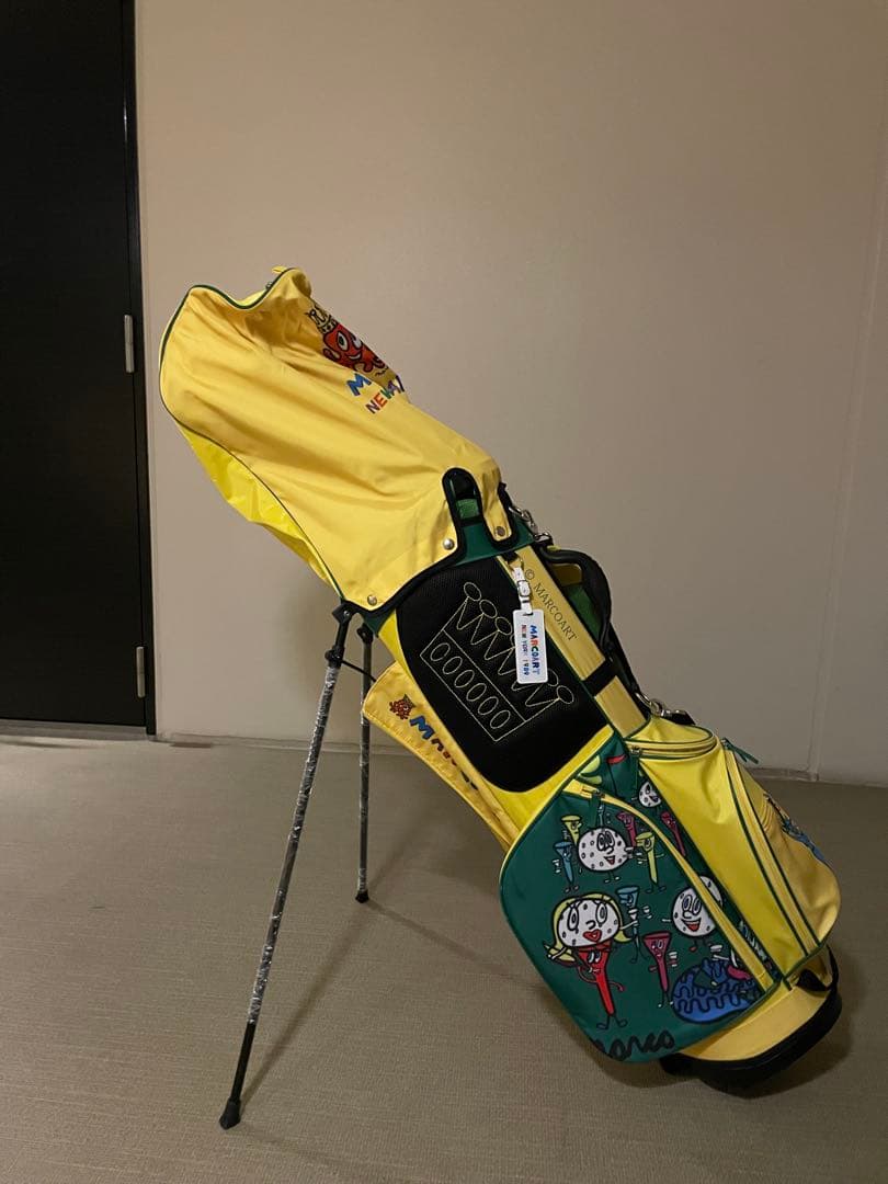 MARCOART New York 1989 キャディバッグ（黄色）