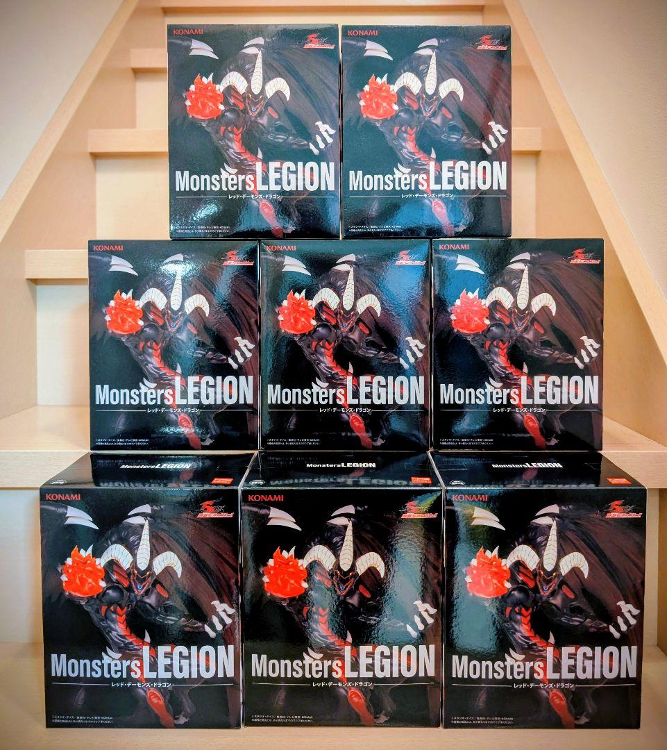 【８個セット】遊戯王　フィギュア　レッドデーモンズドラゴン