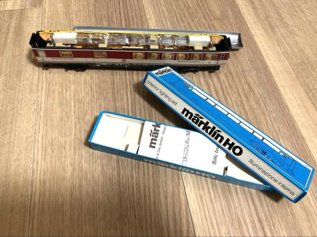 Marklin メルクリン 食堂車 No.4054 + 客室照明 No.7320