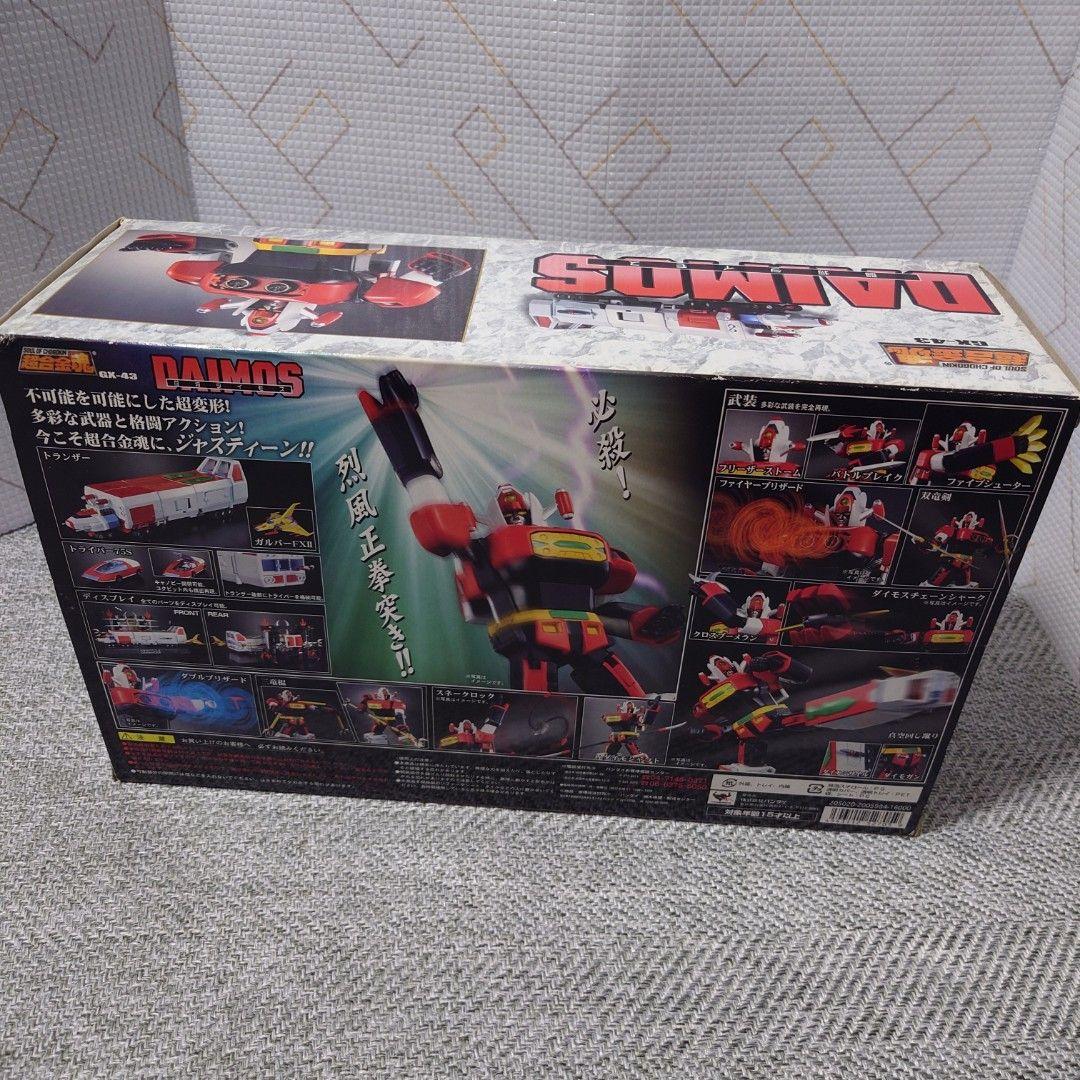 【未使用】超合金魂 GX-43 ダイモス 外箱難あり バンダイ