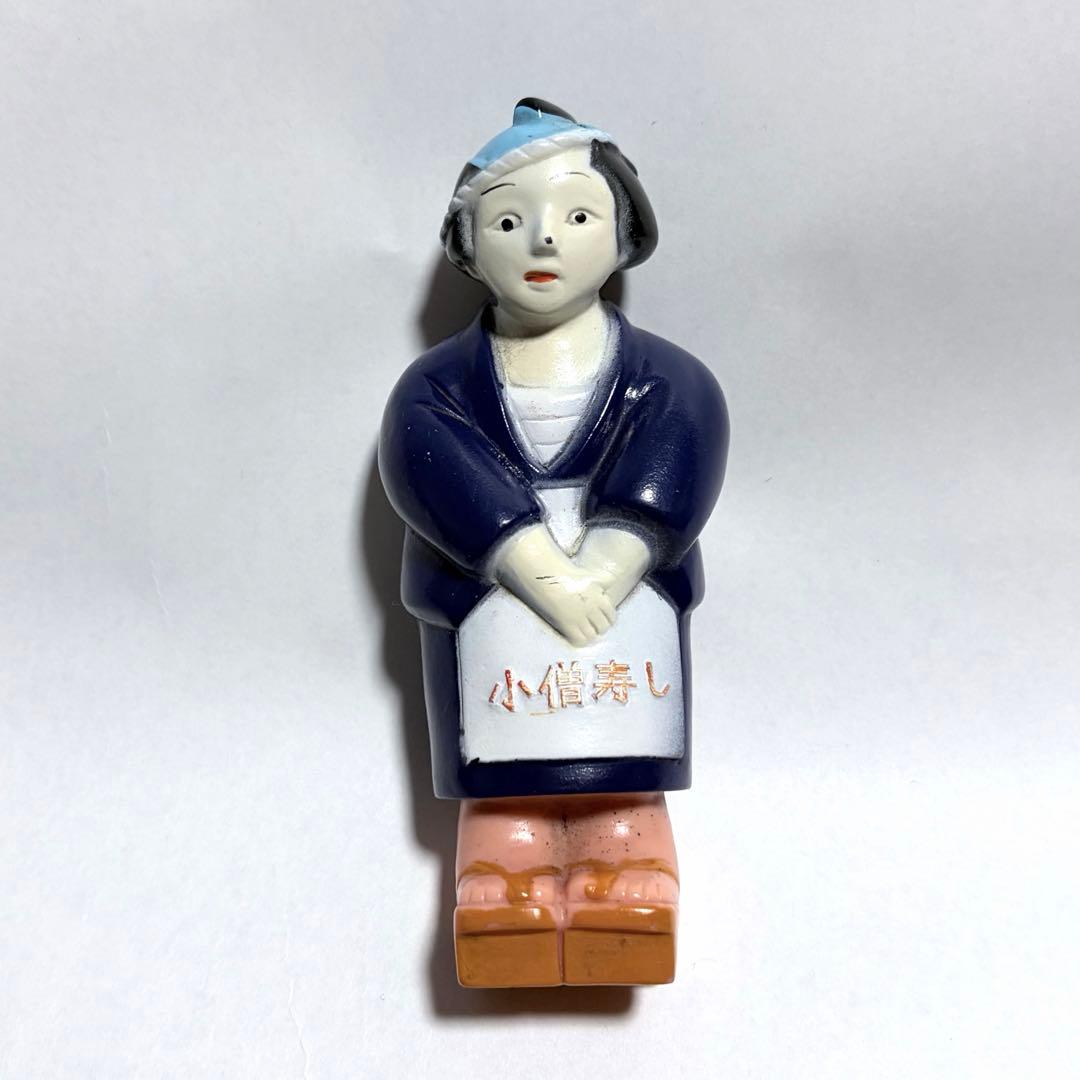 小僧寿し　ノベルティ　ソフビ　貯金箱