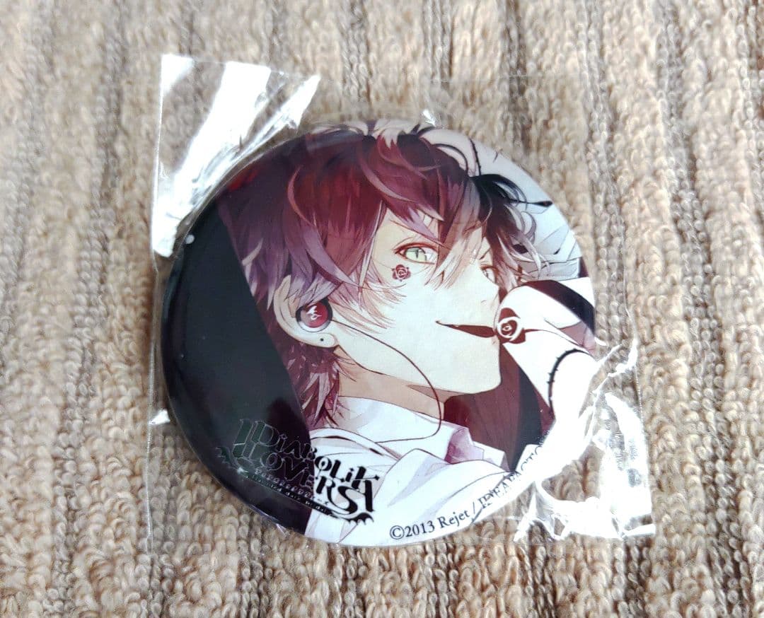 DIABOLIKLOVERS ディアラヴァ 逆巻アヤト 缶バッジ 希少