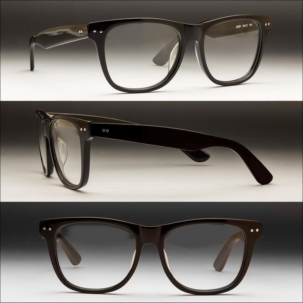 遠近両用メガネ (老眼 +2.50) 鯖江メガネ ヴィンテージ AK201 新品