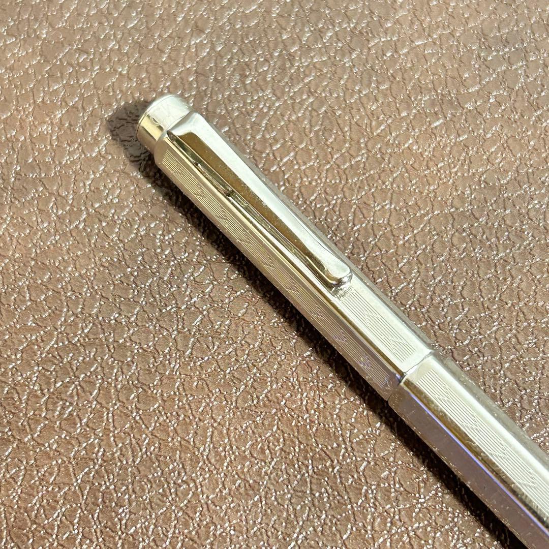 CARAN D'ACHE 万年筆 エクリドール シェブロン シルバー