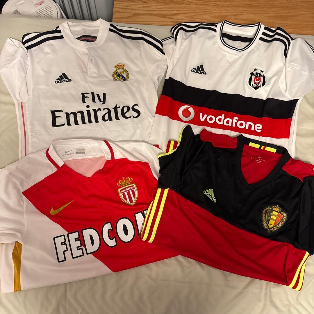 ユニホーム四種+おまけ四種セット　M3枚S1枚(海外サイズ)