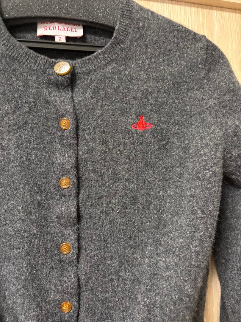 Vivienne Westwood 　　RED LABEL カーディガングレー