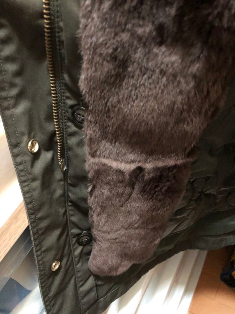 WOOLRICH ファー付きモッズコート Sサイズ
