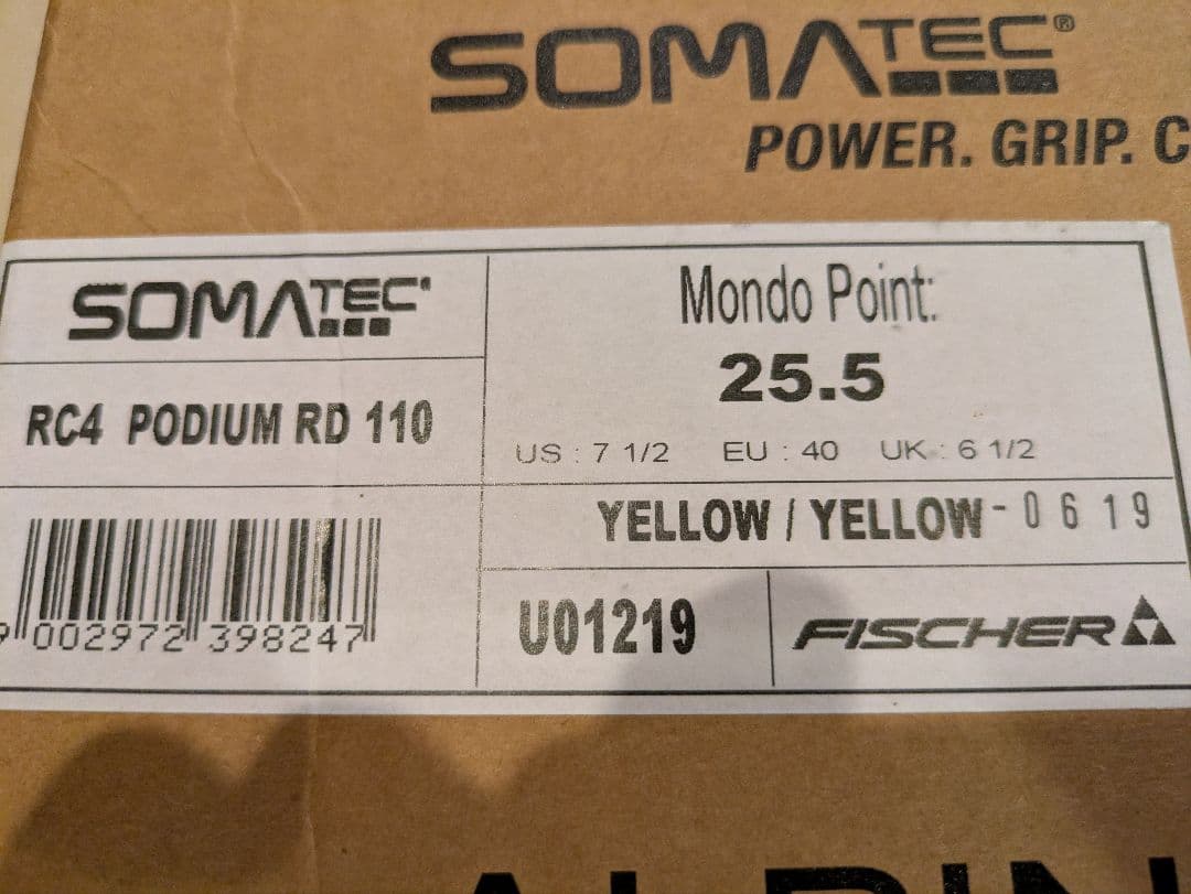 FISCHER RC4 Podium 110 スキーブーツ 25.5cm