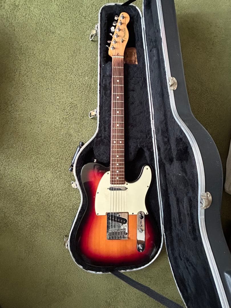 fender USA サンバースト ハードケース付き テレキャスター