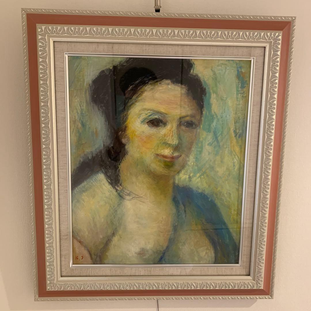 人物画 油彩 女性の肖像画