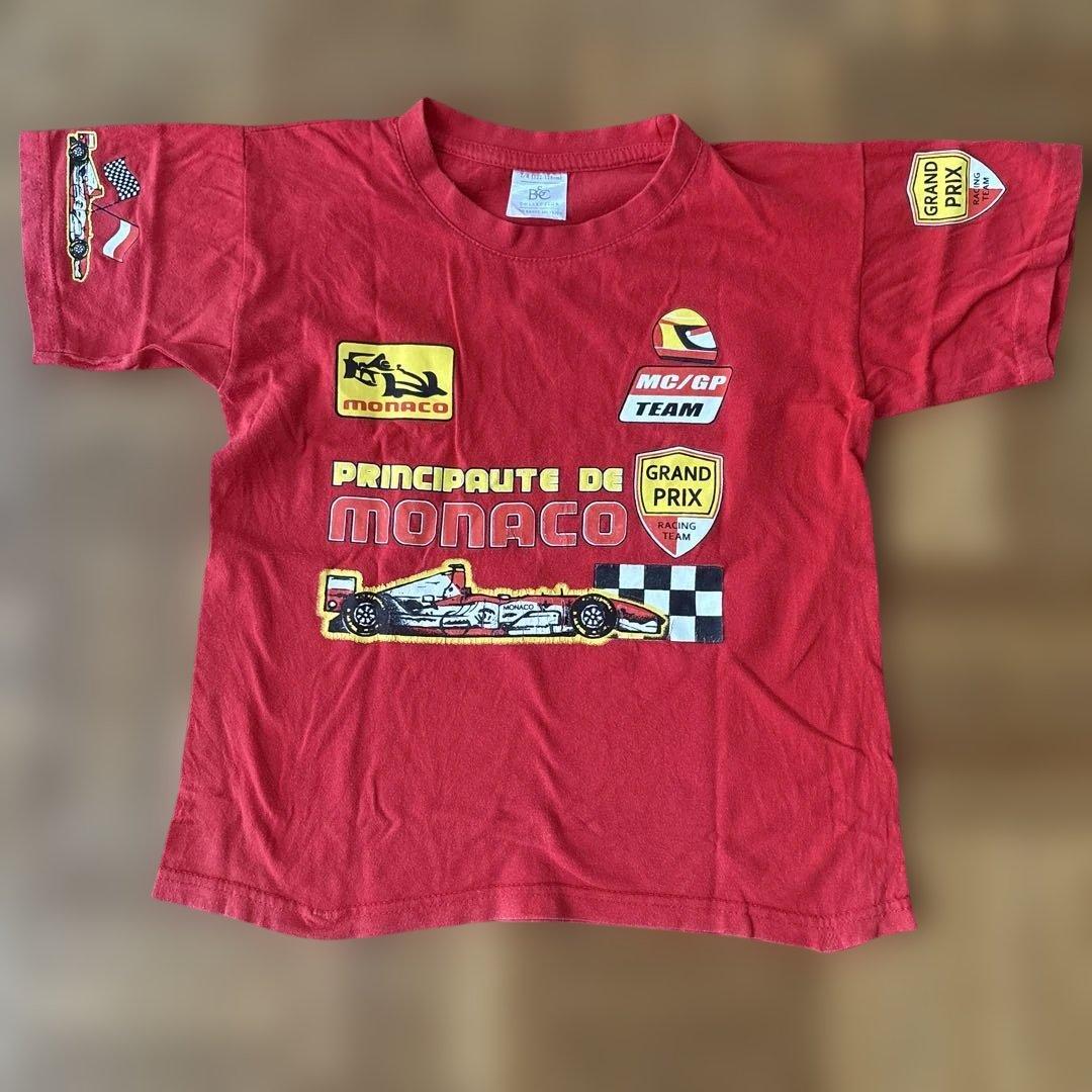 モナコグランプリ Tシャツ 赤　120サイズ