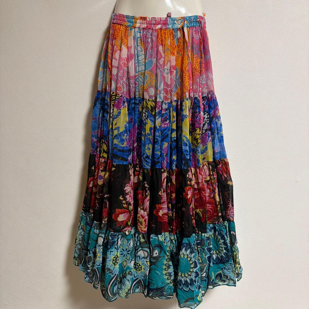 ベリーダンス Belly dance silk skirt