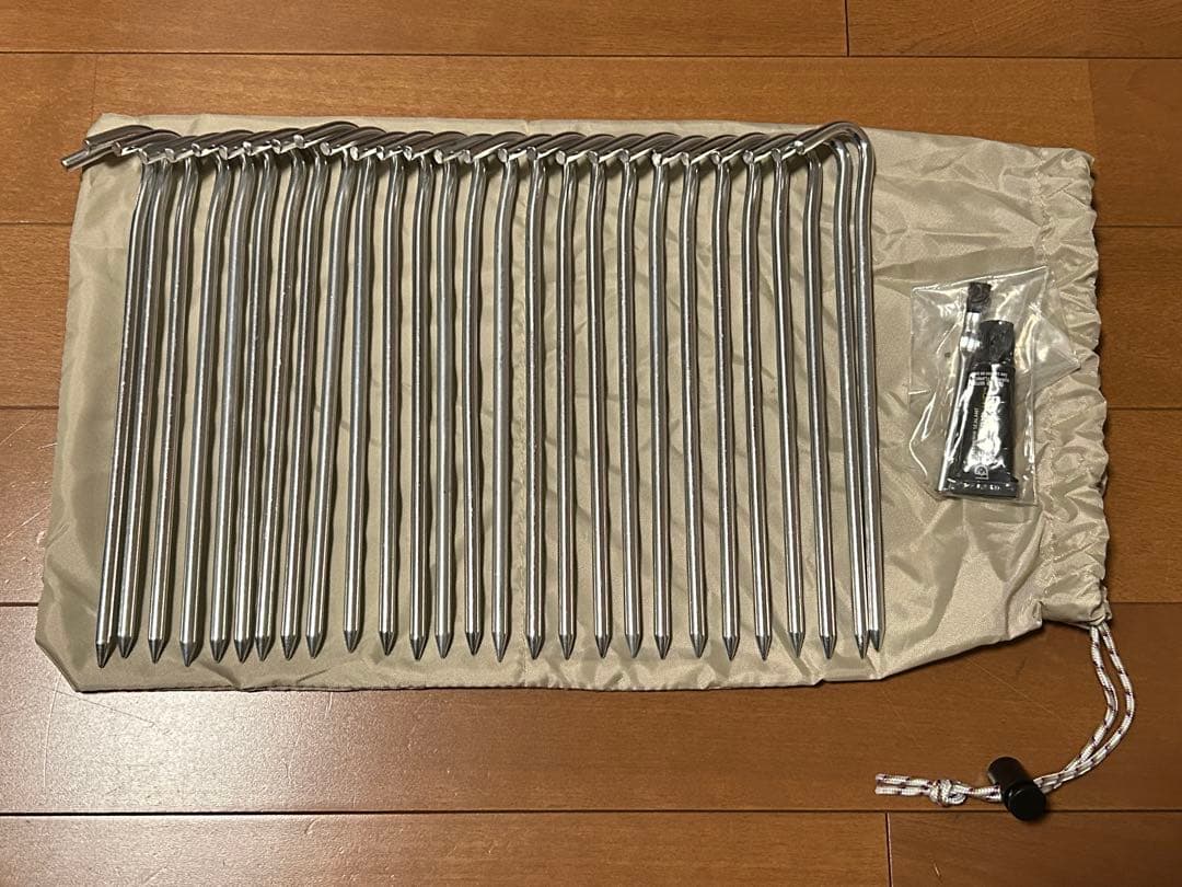 【ヒーロ】スノーピーク ランドロックアイボリー オプションセット①