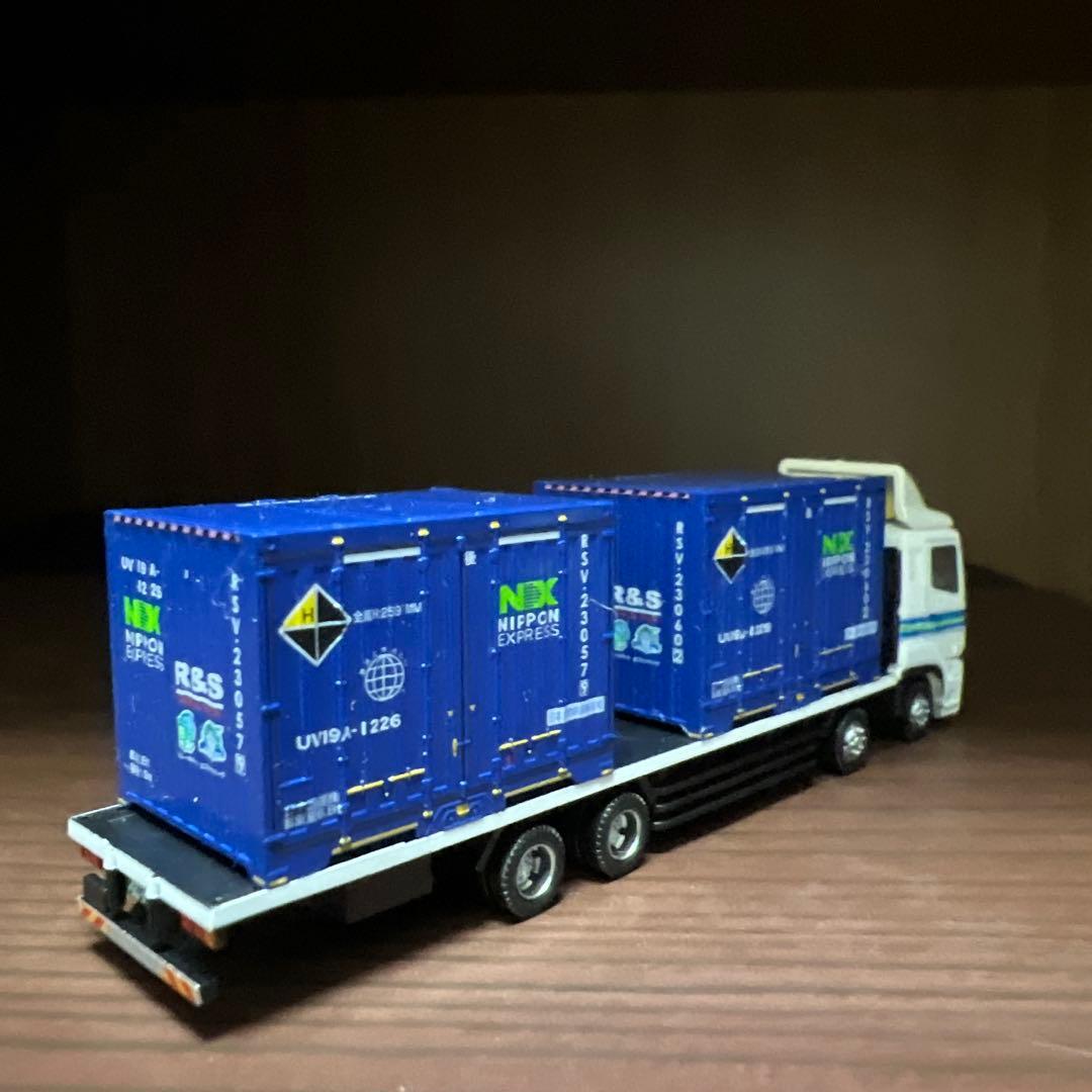 トラックコレクション　三菱ふそうスーパーグレート　日本通運　NXカラー　低床4軸