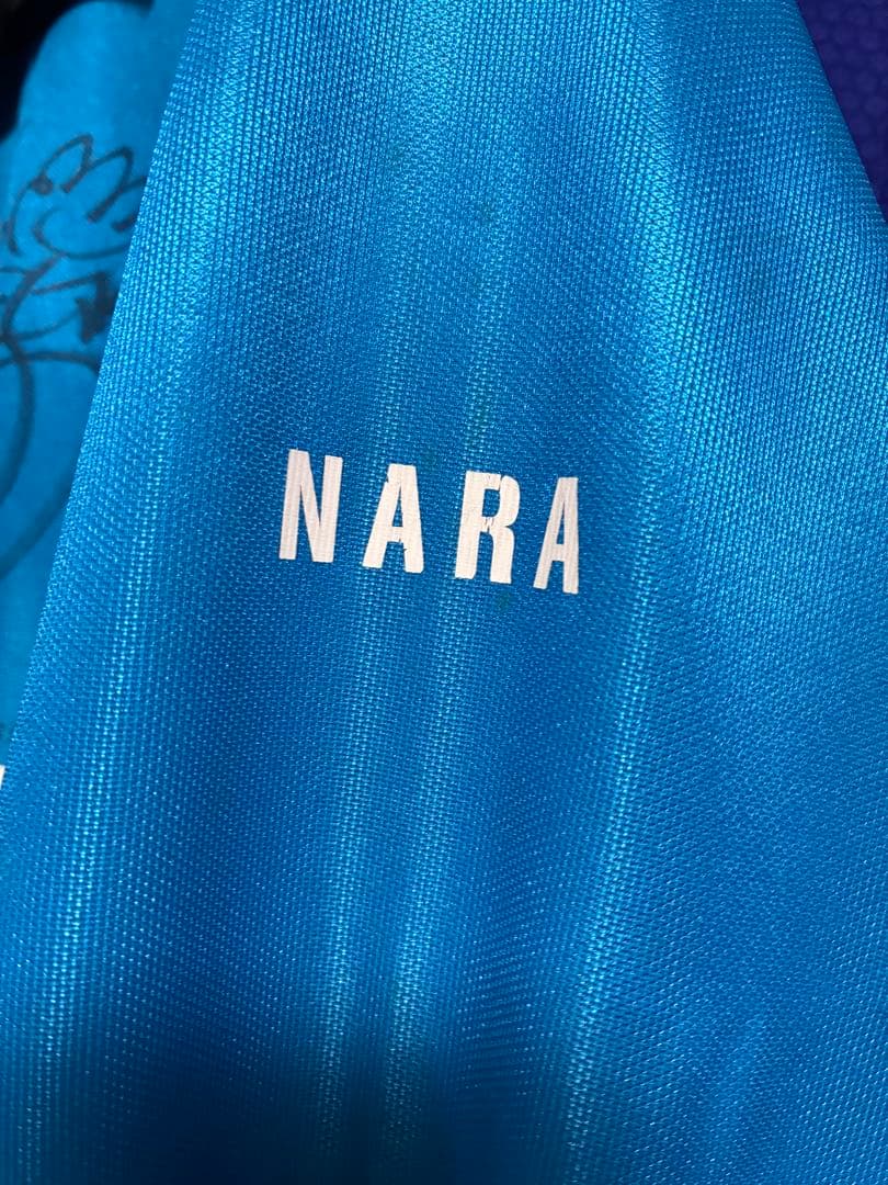 横浜フリューゲルス 楢崎正剛 サイン入り 実使用 支給品 長袖 ユニフォーム