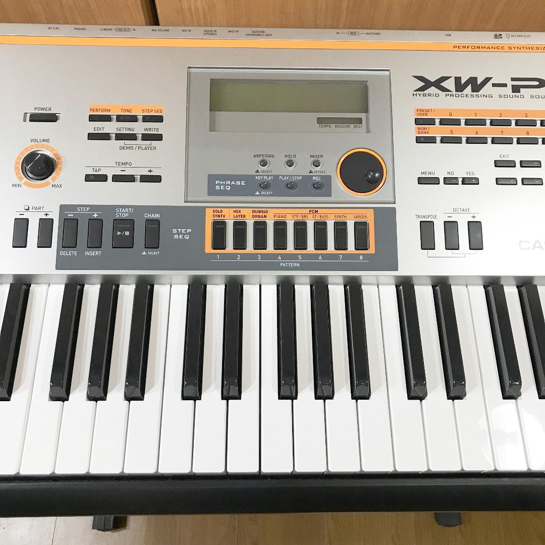 CASIO XW-P1（フェーダーノブ入替版）