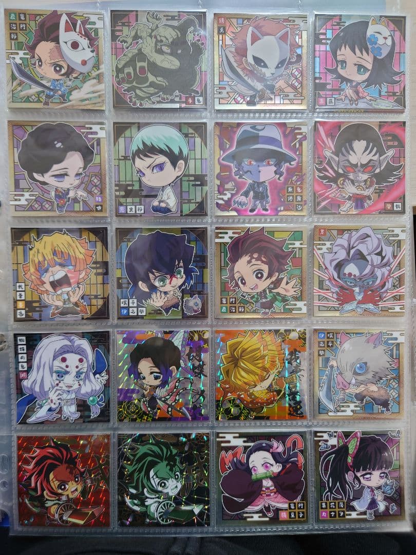 【希少、全152枚】鬼滅の刃 ウエハースシール セット