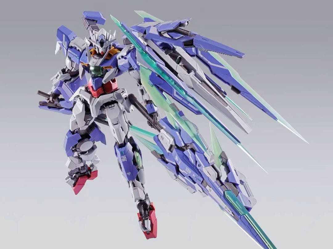 L BUILDメタルビルド　ダブルオークアンタ　フルセイバー