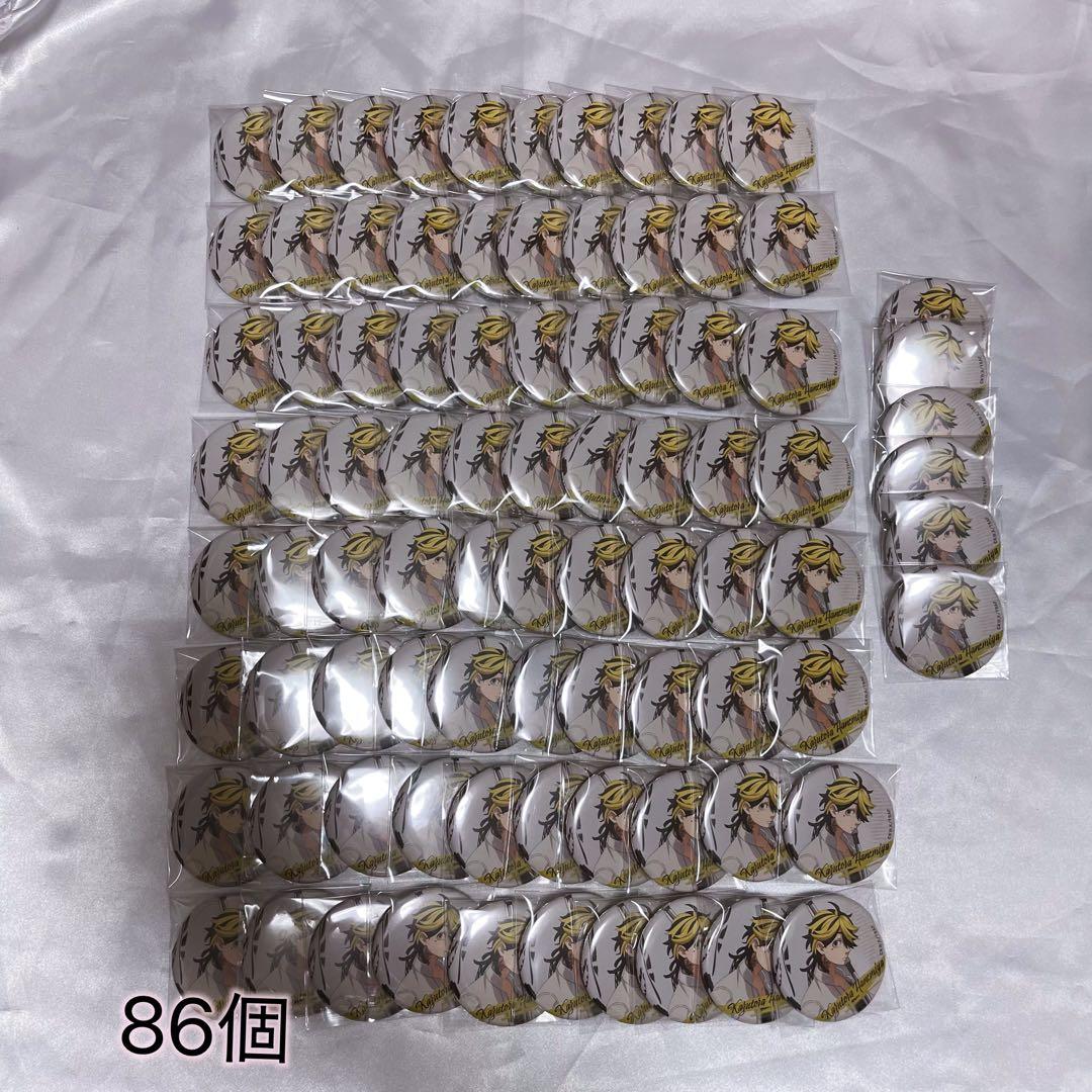 東京リベンジャーズ 旗持ち缶バッジ 羽宮一虎 86個