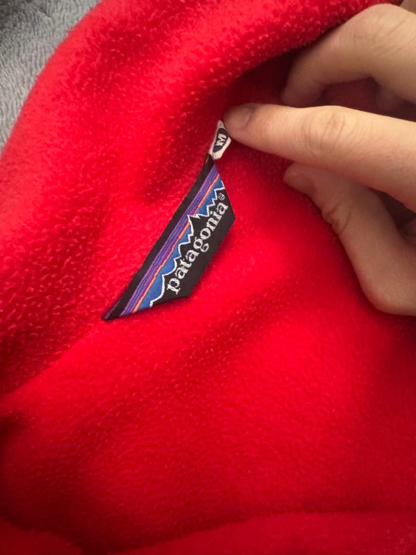 80s Patagonia シェルドシンチラジャケット 三角タグ　M