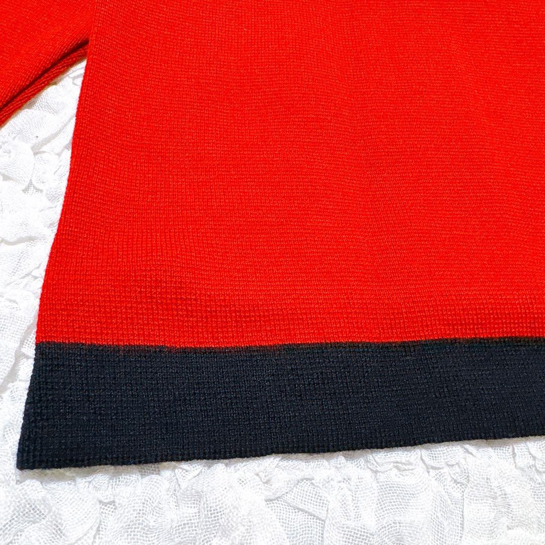 Burberrys旧タグカーディガン 赤 金ボタン ホースマーク ８０年代