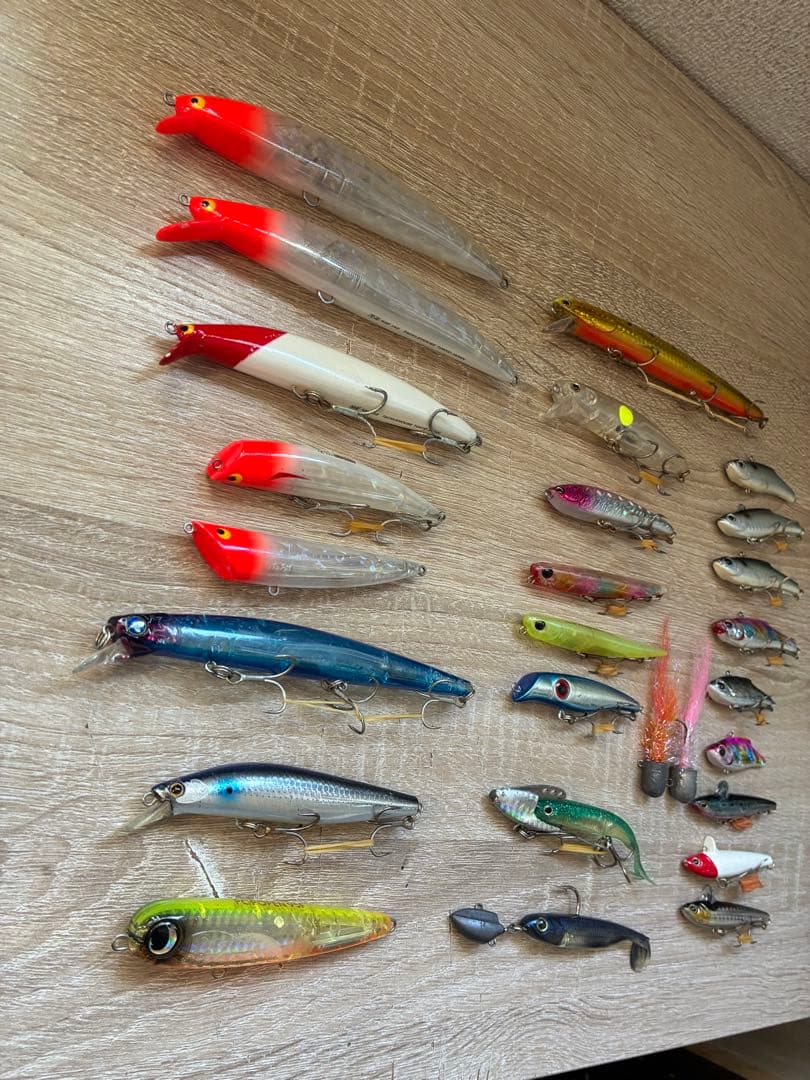 シーバスルアー引退セット　27個