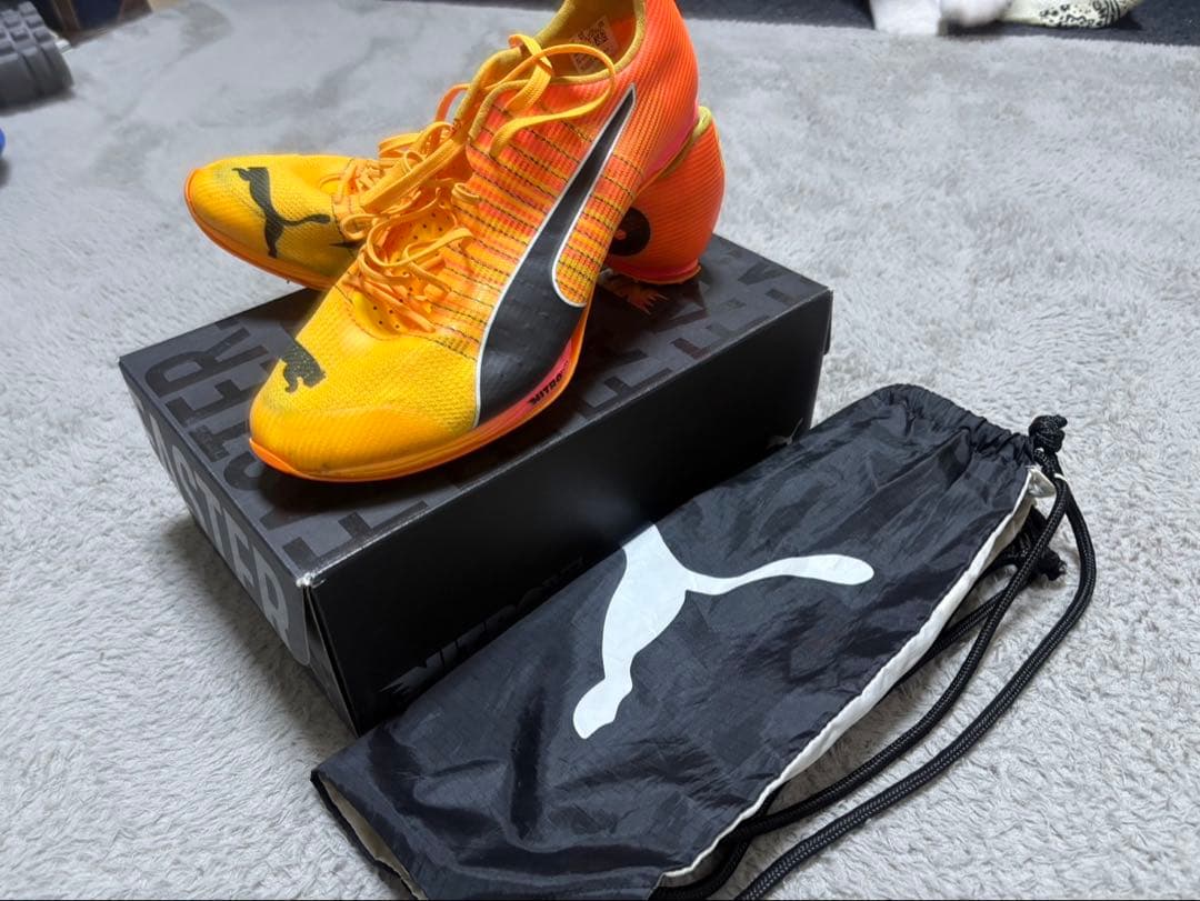 プーマ　エヴォスピードニトロ400 短距離陸上スパイク　28.0㎝