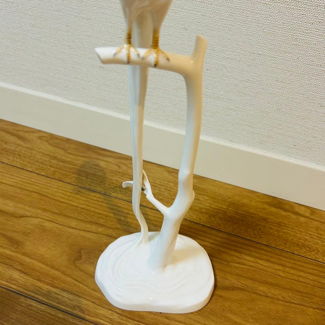 ノリタケ　置物オナガドリ(長尾鶏)