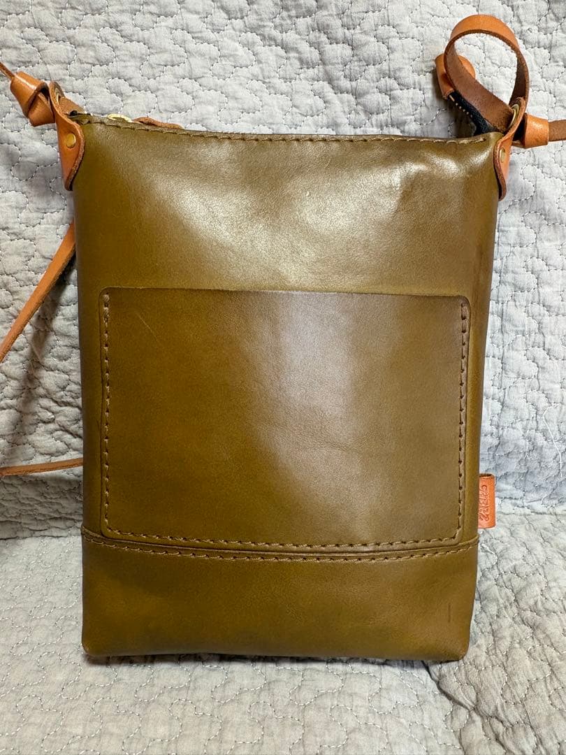 HERZショルダーポシェット (CP-37)Lサイズグリーン