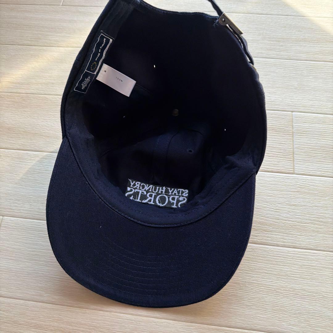 STAY HUNGRY コットンツイル 6Pロゴキャップ