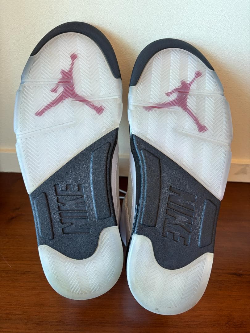 ナイキ エアジョーダン5 レトロ \"ファイアレッド\" 28.5cm