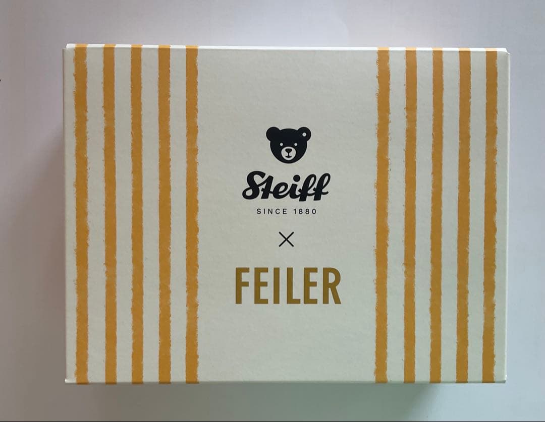 フェイラー×シュタイフ　限定品　ハイジハンカチ&ベア