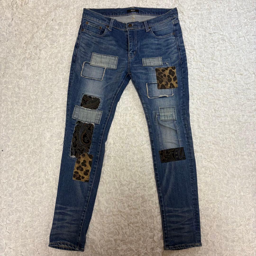 glamb グラム アンノウンアンプラグド デニム メンズL 美品