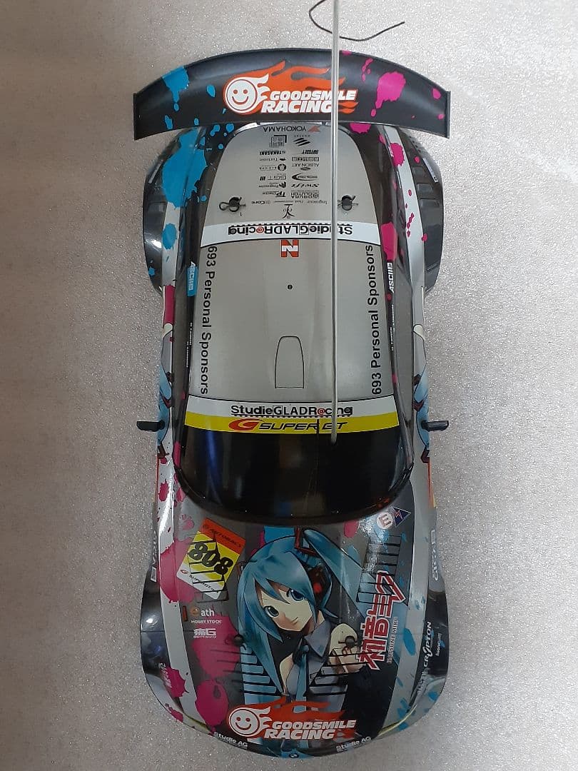 タミヤ 1/10 XB 初音ミク Studie GLAD  Z4 ラジコン