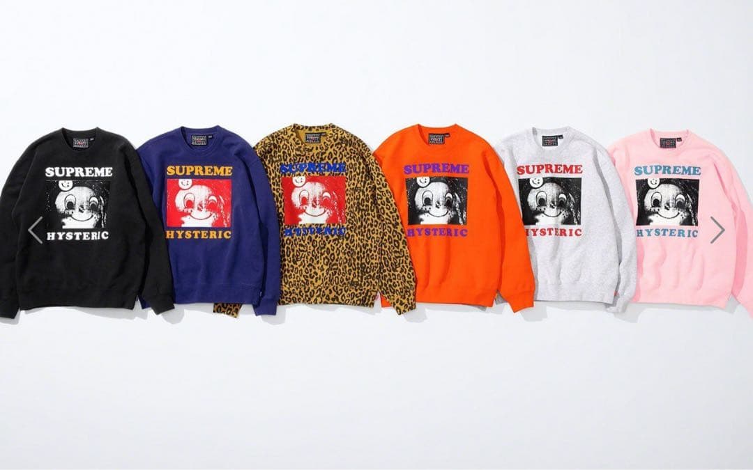 SUPREME HYSTERIC トレーナー ピンク‼️