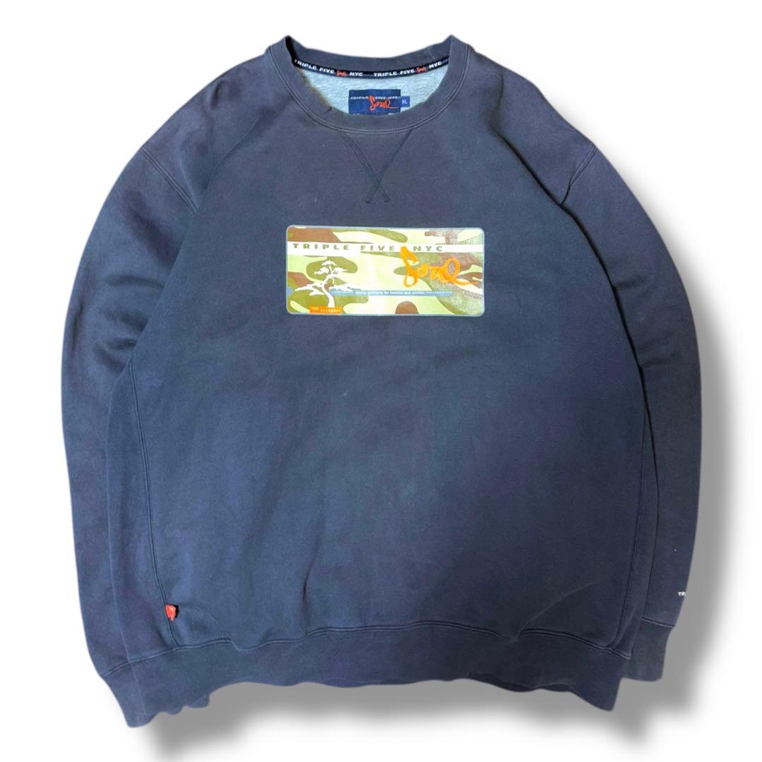 TrippleFiveSoul トリプルファイブソウル プリントスウェット