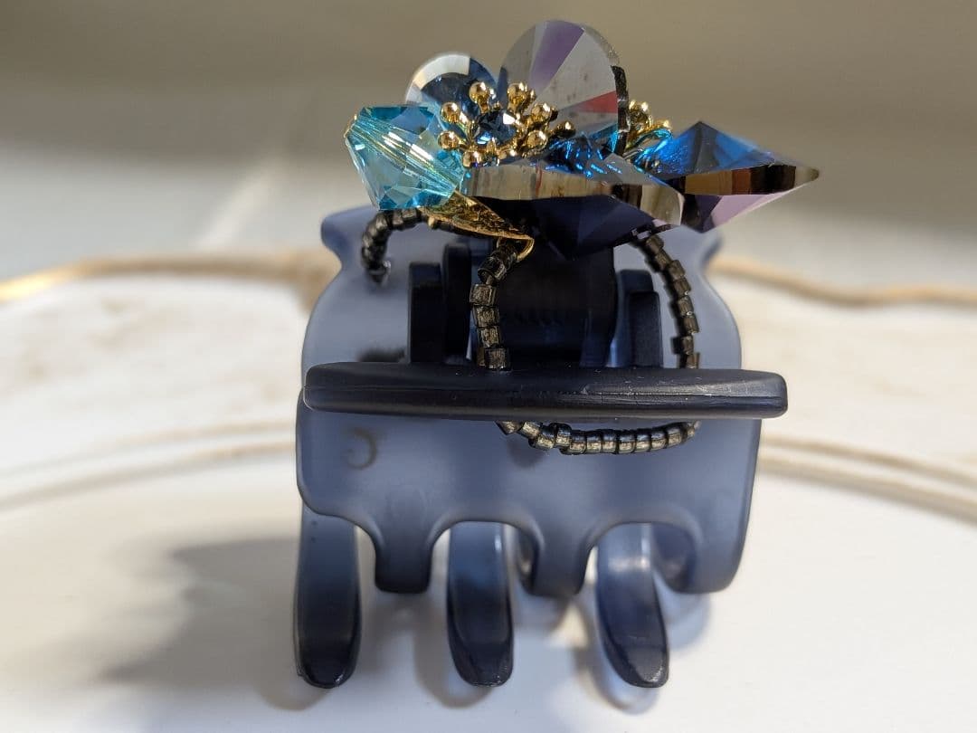 コンプレックスビズ スワロフスキー中クリップ