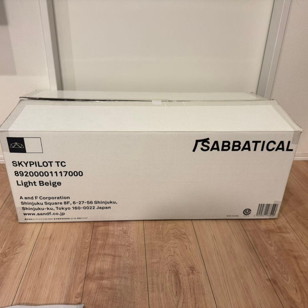 SABBATICAL SKYPILOT TC テント Light Beige
