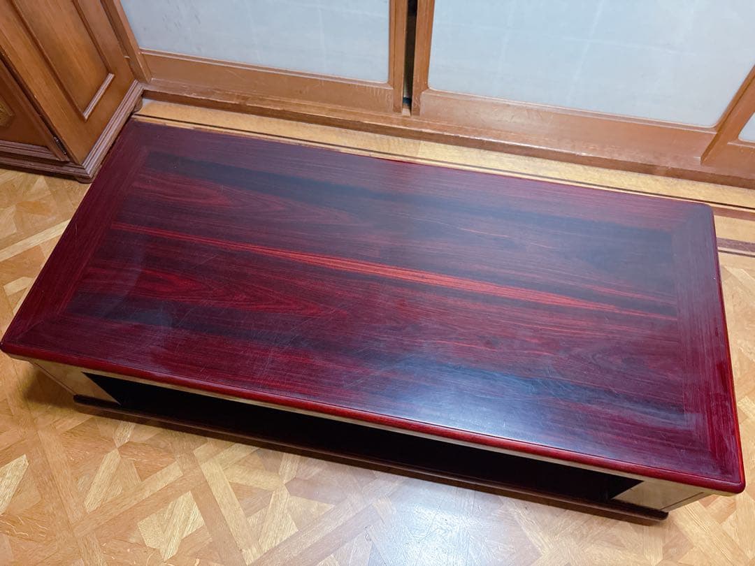 木製　ローテーブル