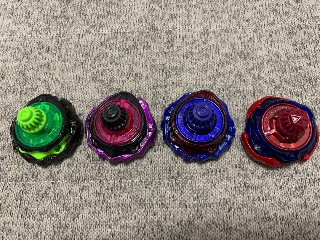 BEYBLADE X カラーチョイスブースター含むレアベイ4点　未使用品