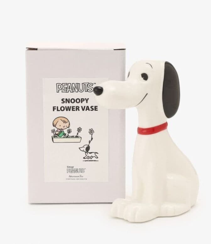 アフタヌーンティー スヌーピー 1950年代 花瓶 フラワーベース