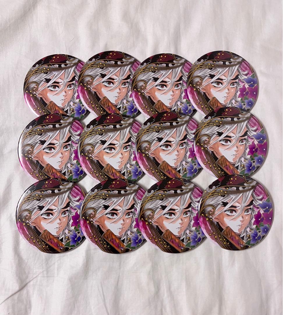 鬼滅の刃 コレクション缶バッジ 第4弾 童磨 原作 12個セット