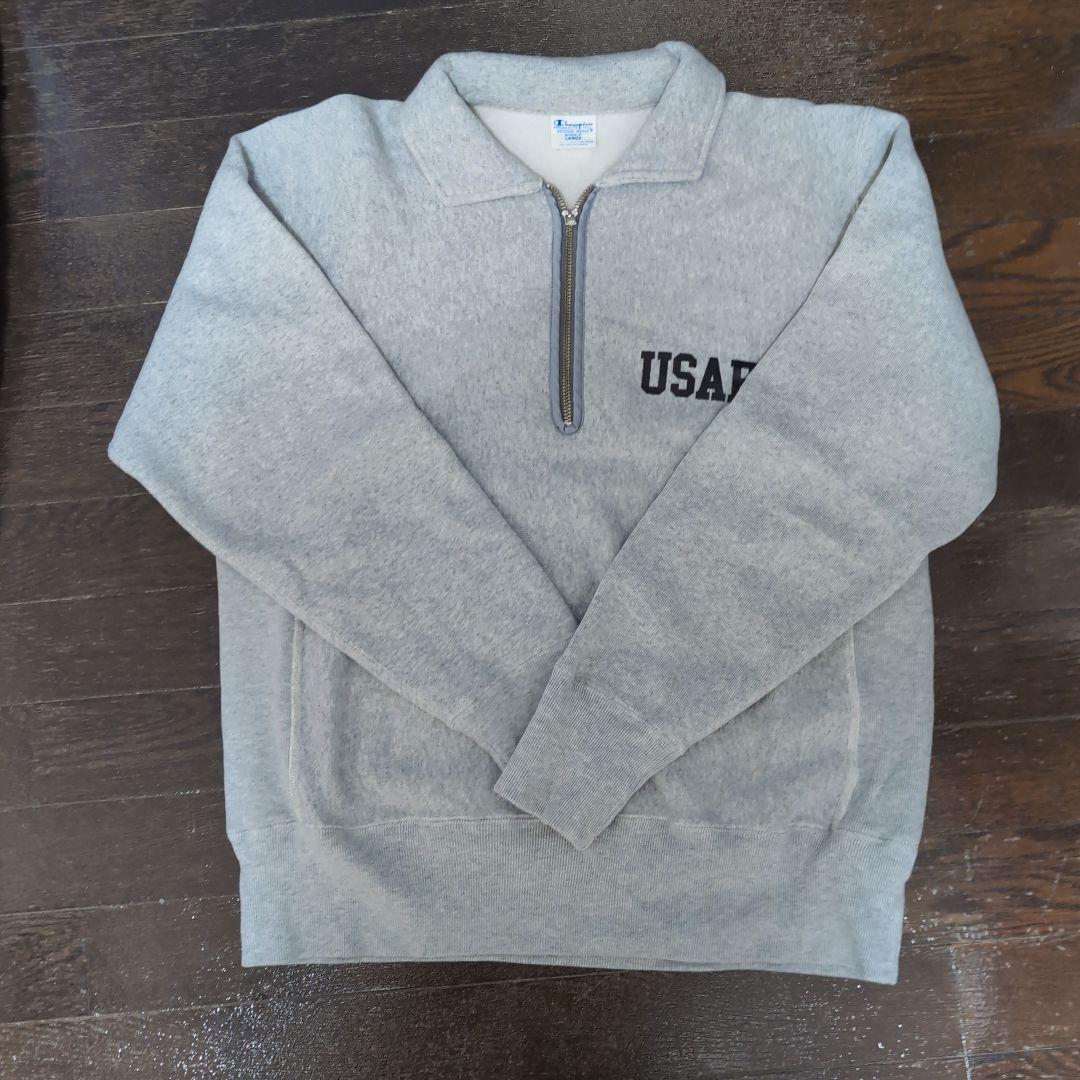 チャンピオン USAFA ハーフジップ リバースウィーブ 単タグ 復刻
