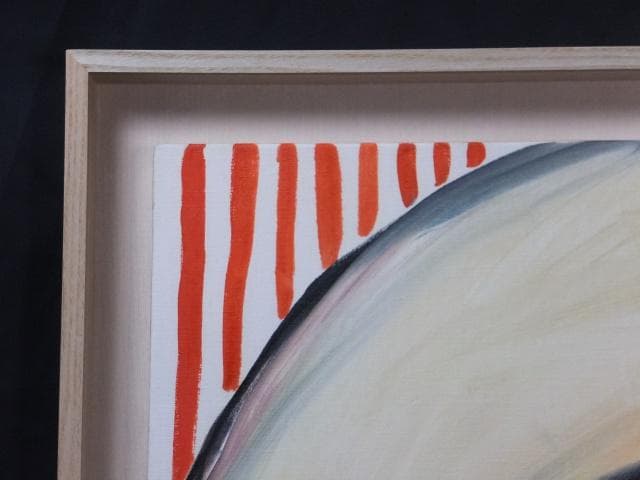 現代アート　高井戸優子　無署名『群衆のオノマトペ』アクリル絵具 0118E