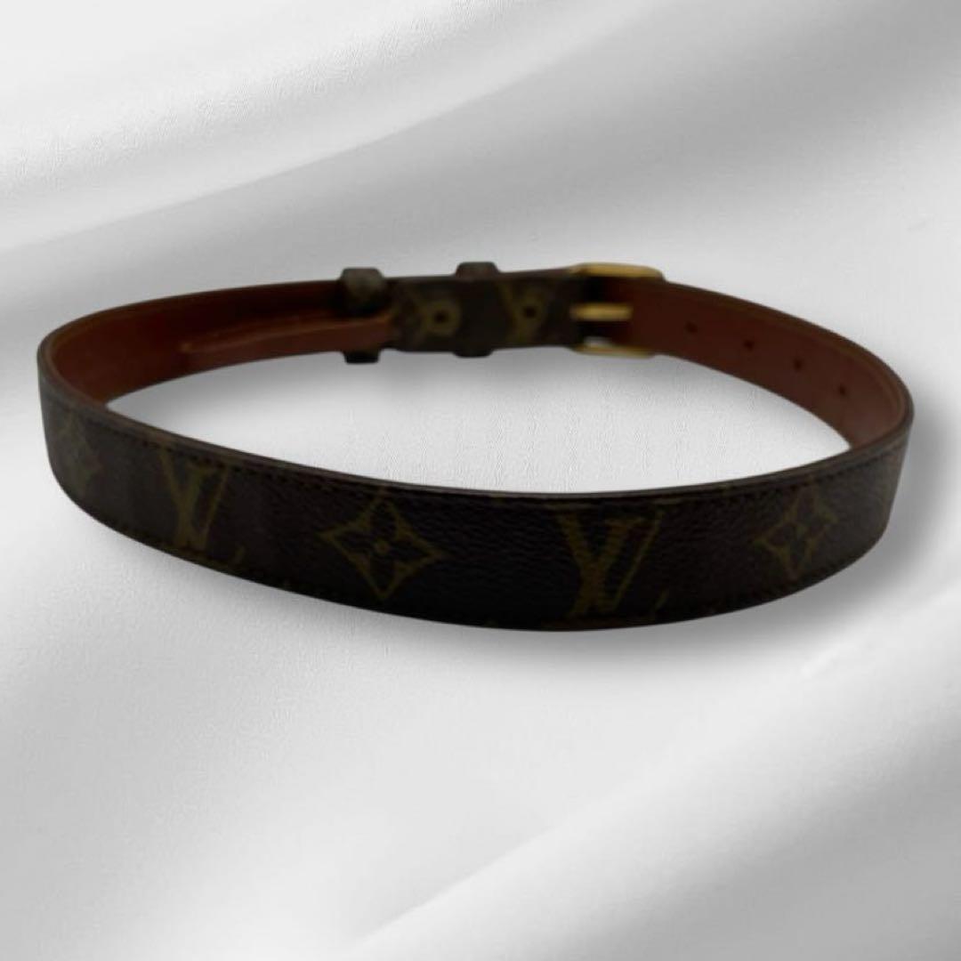 【美品】 ルイヴィトン　モノグラム ベルト レディースw2